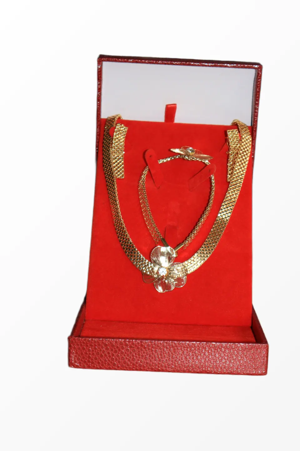 Ensemble bijoux - Collier et boucles d'oreilles